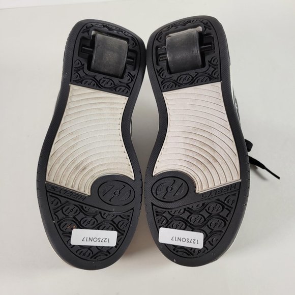 HEELYS Black Low Wheeled Heeled Shoe Unisex Kids Size 3 - Picture 11 of 11